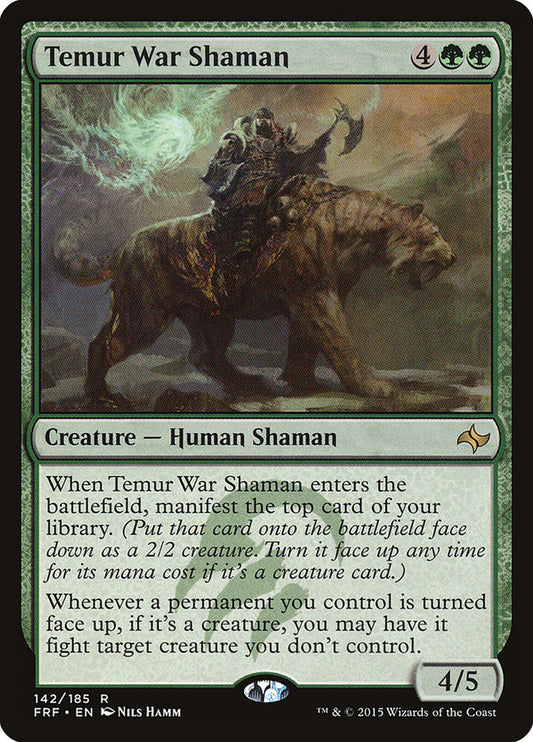 Temur War Shaman front