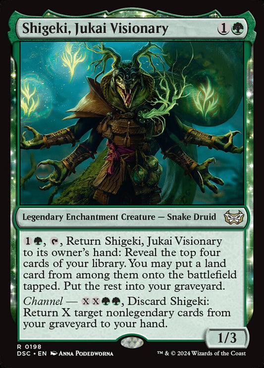 Shigeki, Jukai Visionary front
