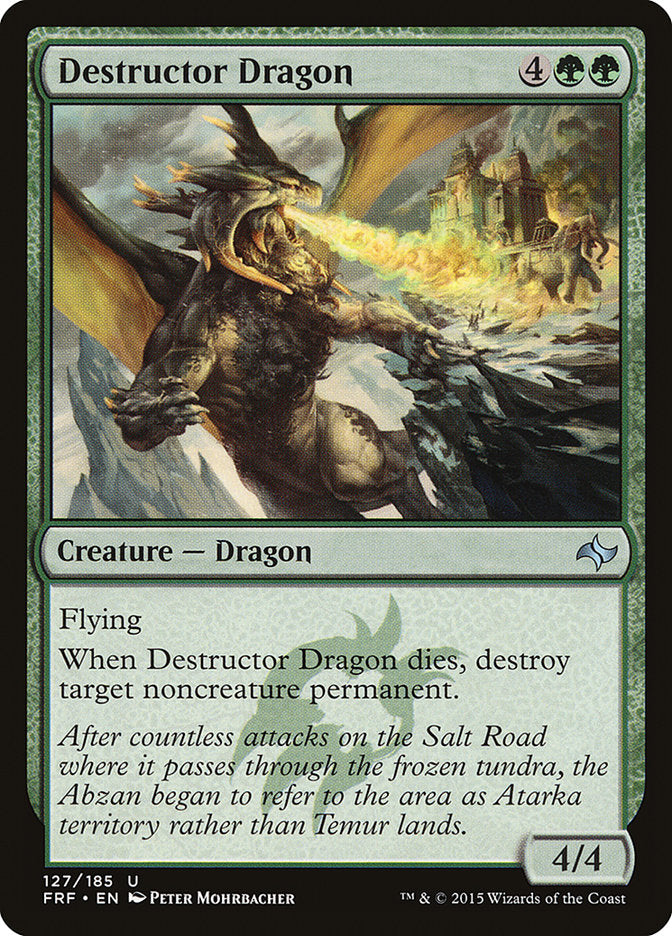 Destructor Dragon front