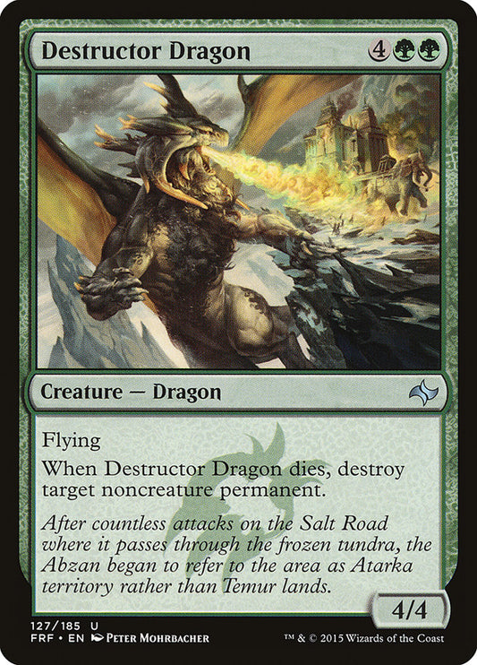 Destructor Dragon front