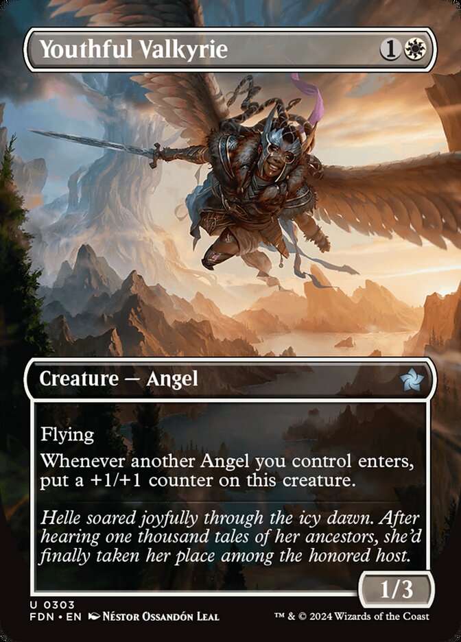Youthful Valkyrie front