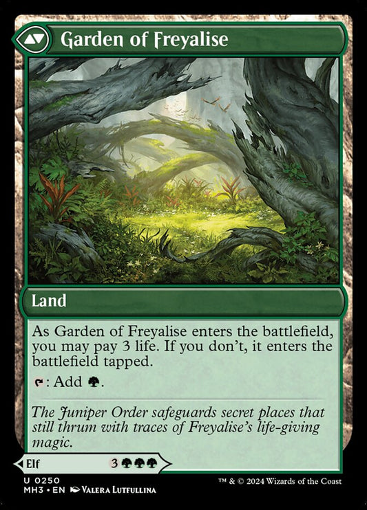 Disciple of Freyalise // Garden of Freyalise back