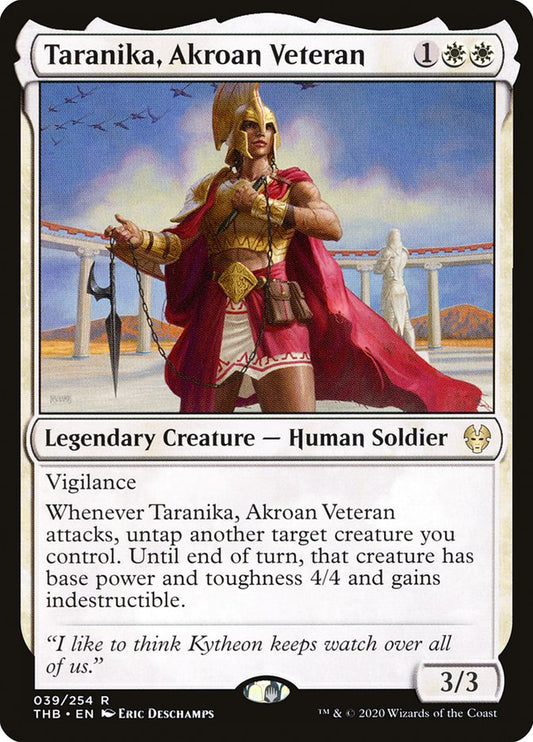 Taranika, Akroan Veteran front