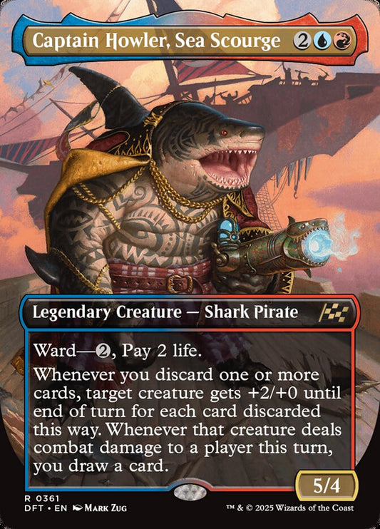 Captain Howler, Sea Scourge front