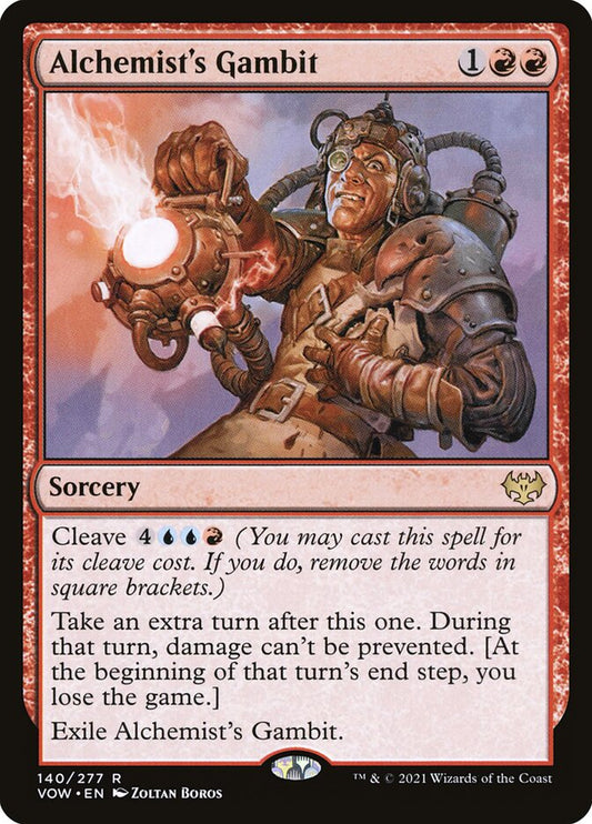 Alchemist's Gambit front