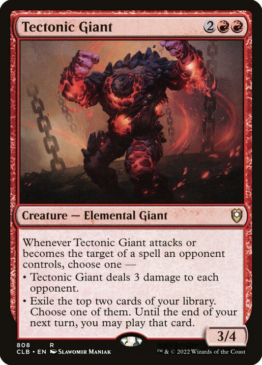 Tectonic Giant front