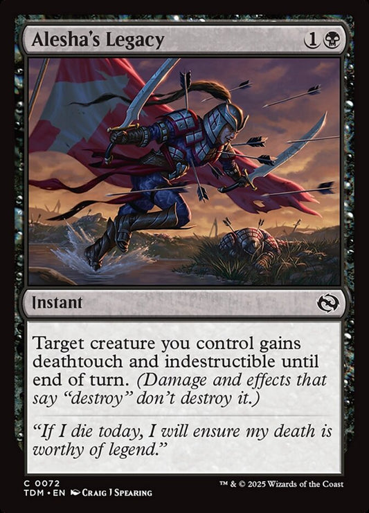 Alesha's Legacy front