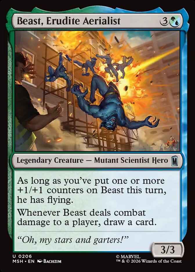 Beast, Erudite Aerialist front