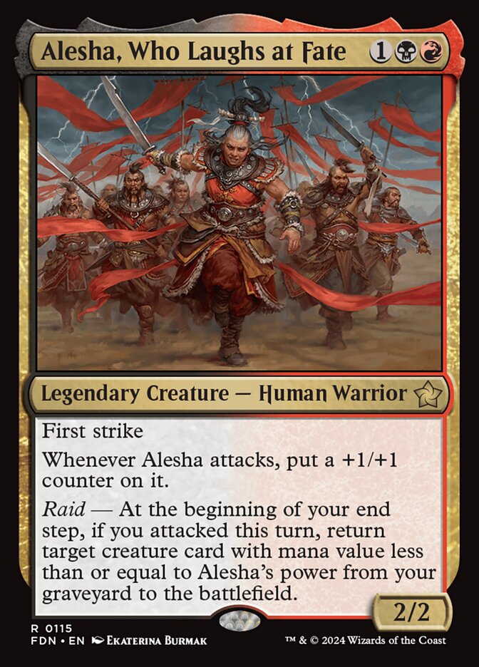 Alesha, Who Laughs at Fate front
