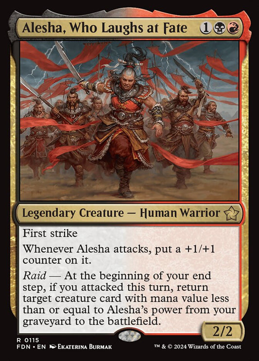 Alesha, Who Laughs at Fate front