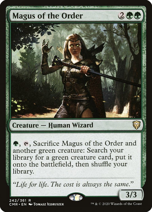 Magus of the Order front
