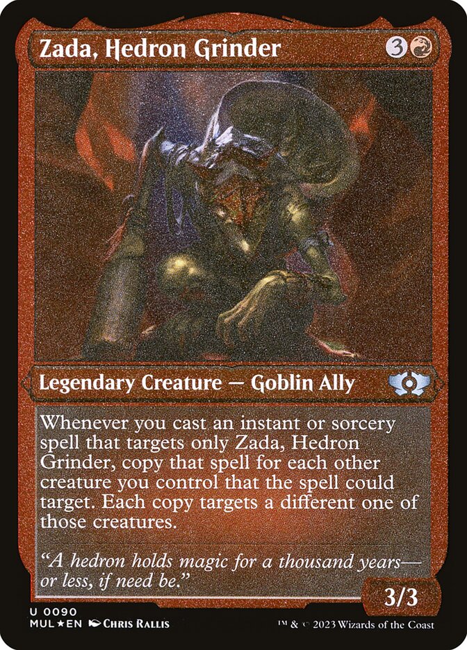 Zada, Hedron Grinder front