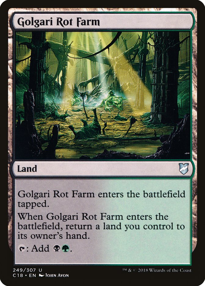 Golgari Rot Farm front