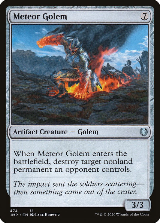 Meteor Golem front
