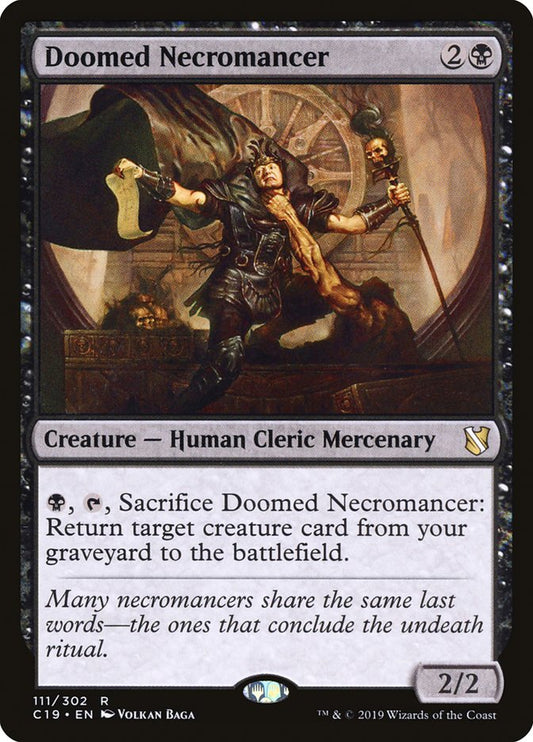 Doomed Necromancer front