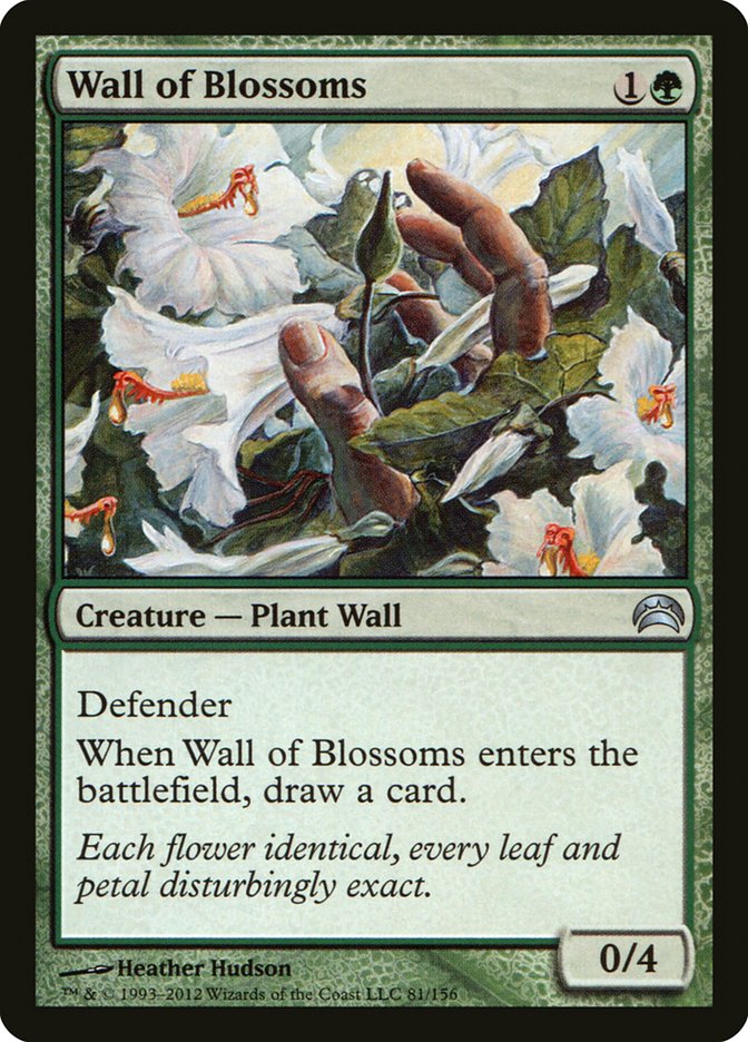 Wall of Blossoms front