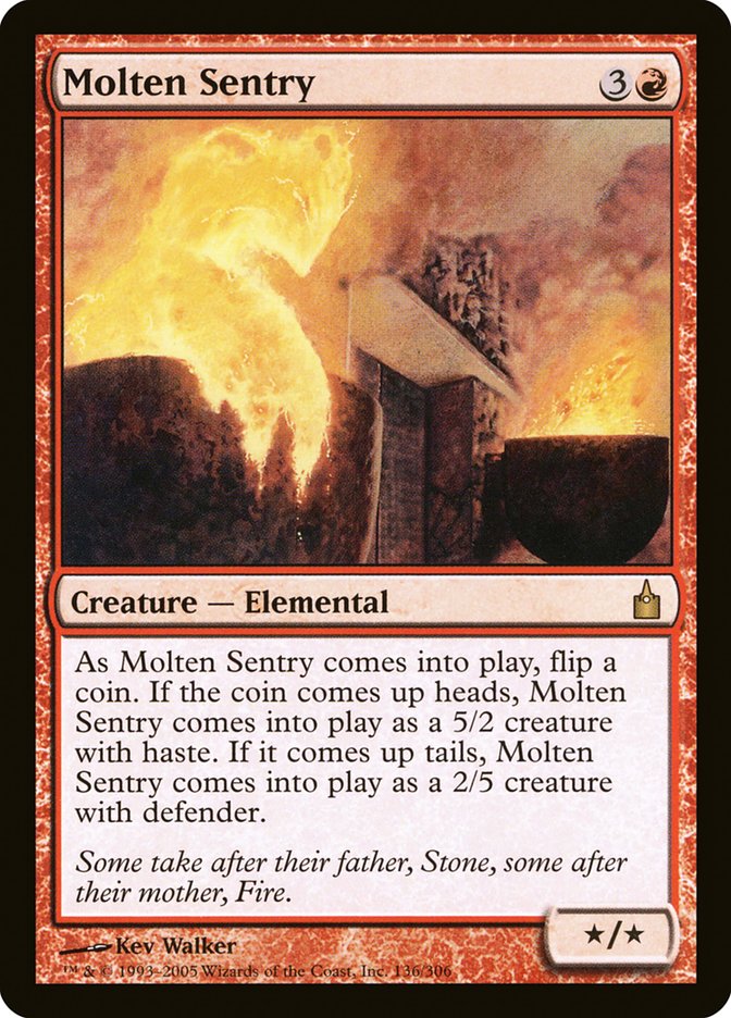Molten Sentry front