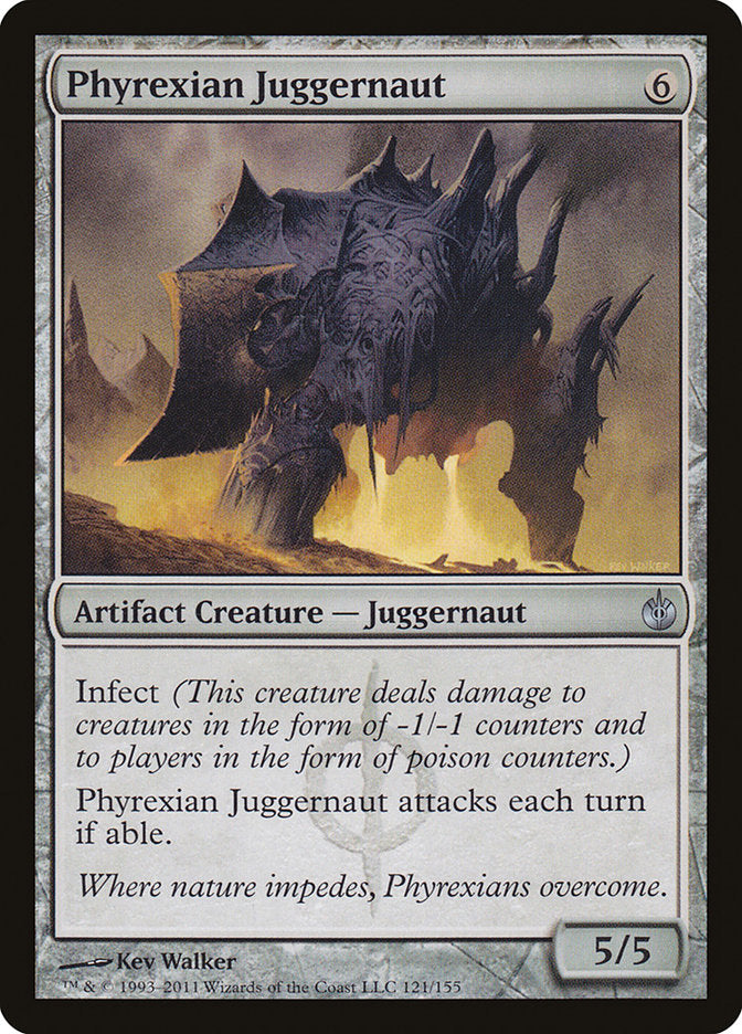 Phyrexian Juggernaut front