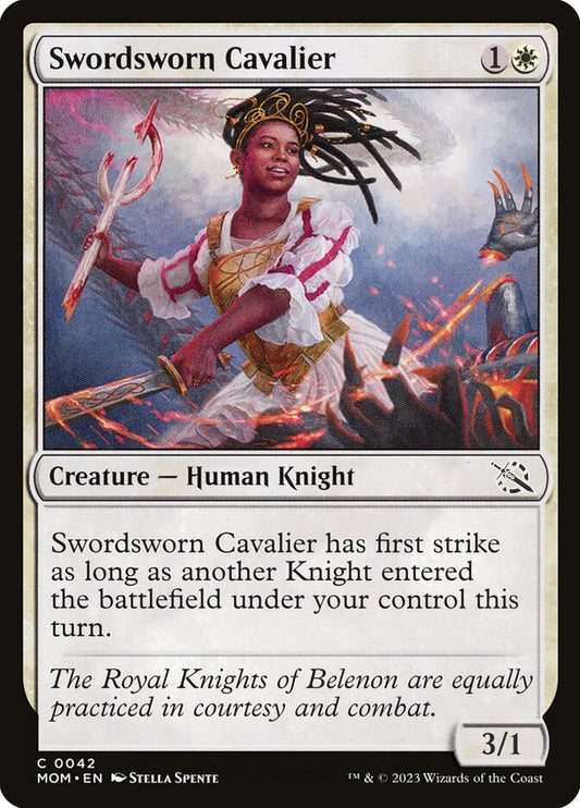 Swordsworn Cavalier front