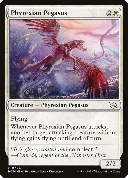 Phyrexian Pegasus front