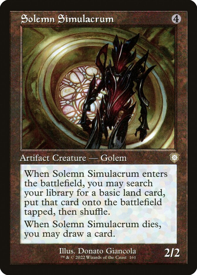 Solemn Simulacrum front