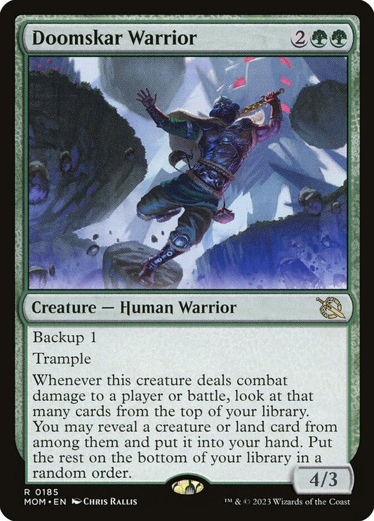 Doomskar Warrior front