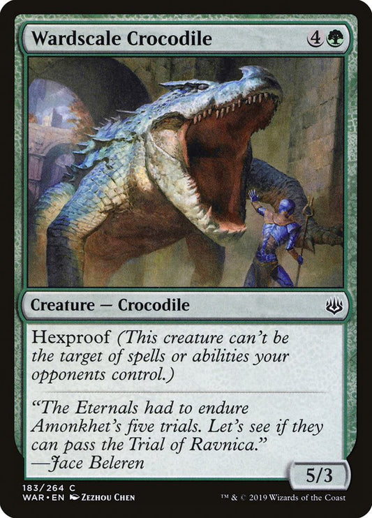 Wardscale Crocodile front