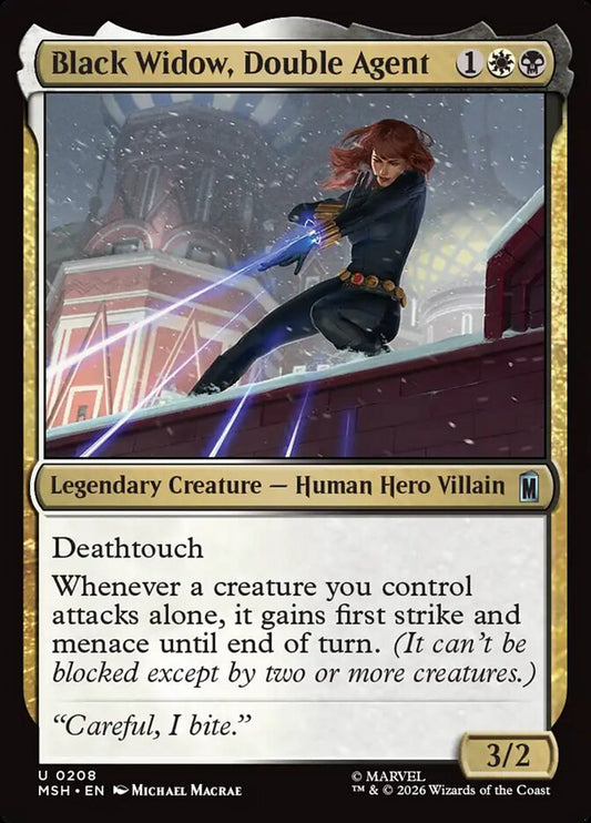 Black Widow, Double Agent front