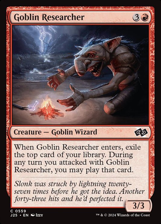 Goblin Researcher front