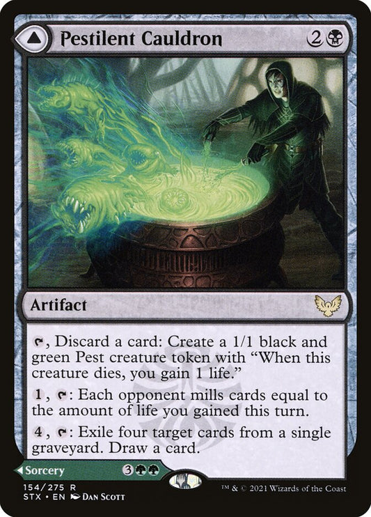 Pestilent Cauldron // Restorative Burst front