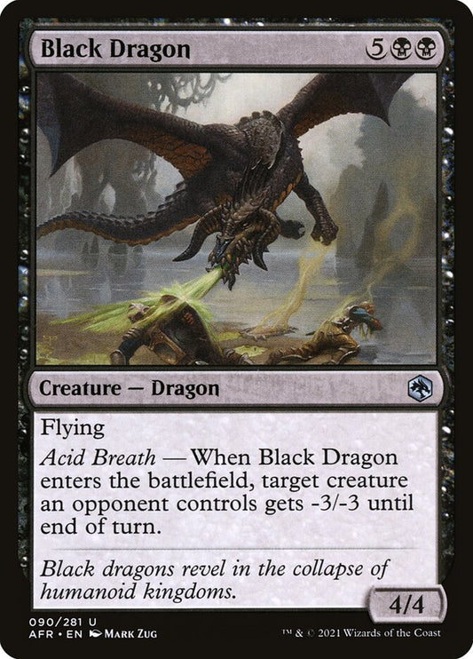 Black Dragon front
