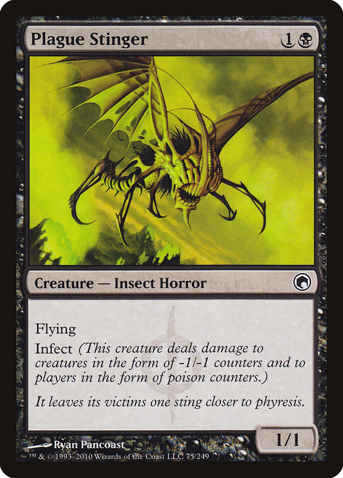 Plague Stinger front
