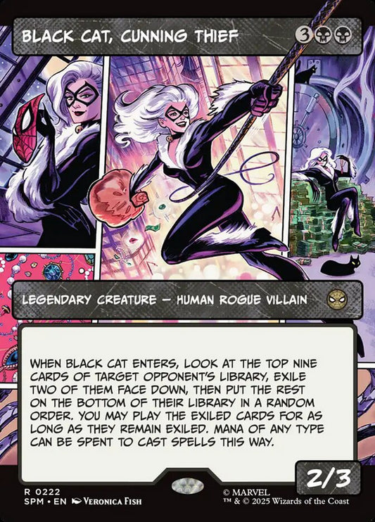 Black Cat, Cunning Thief front