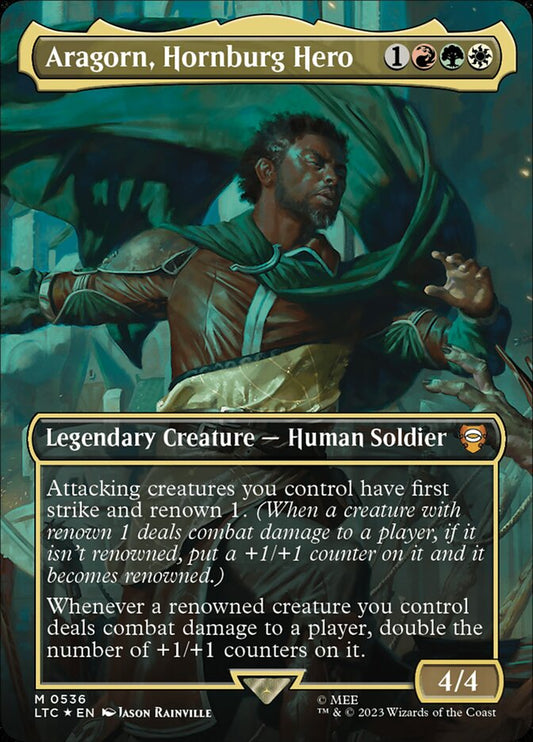 Aragorn, Hornburg Hero front