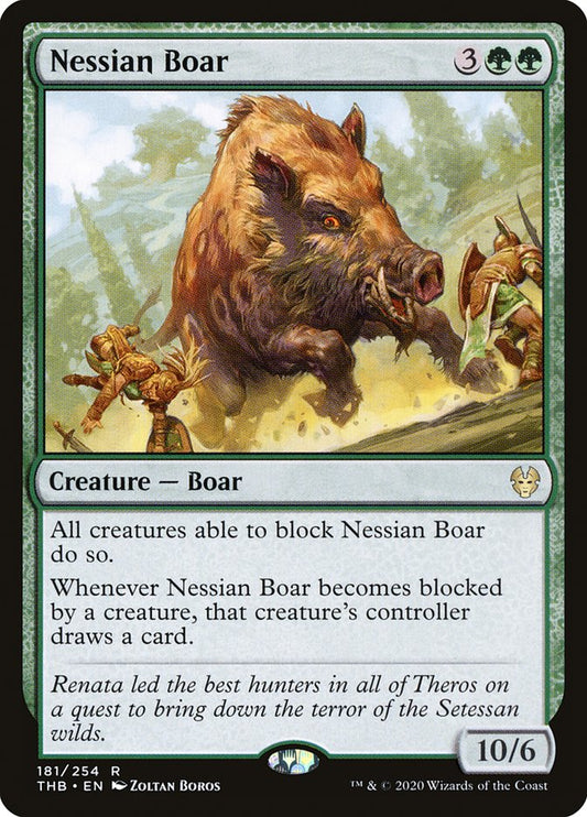 Nessian Boar front