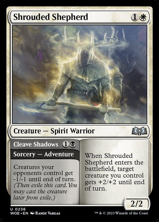Shrouded Shepherd // Cleave Shadows front