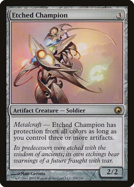 Etched Champion front