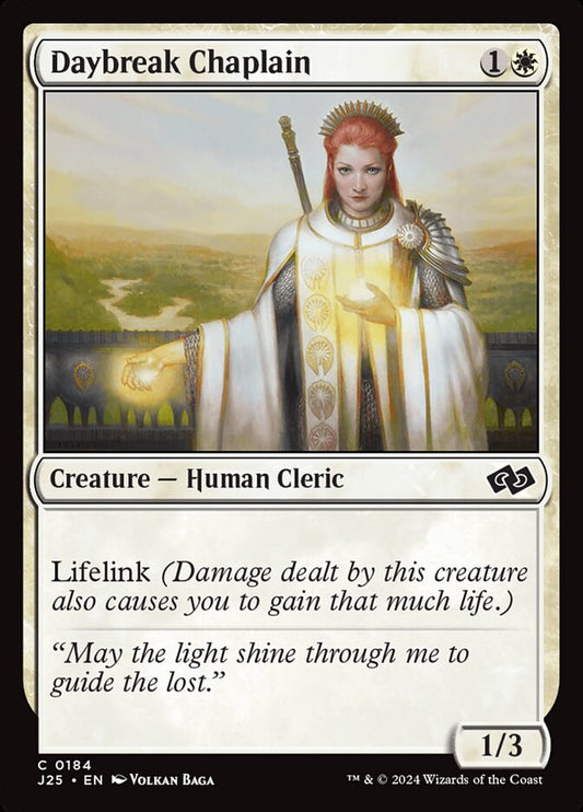 Daybreak Chaplain front