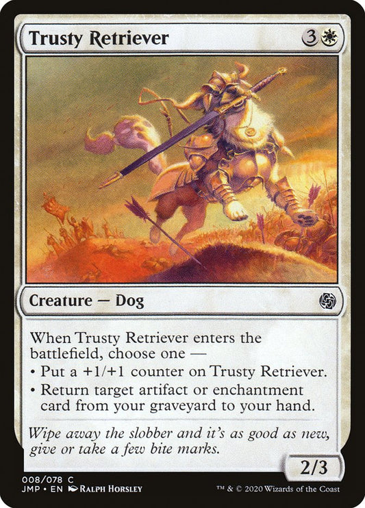 Trusty Retriever front