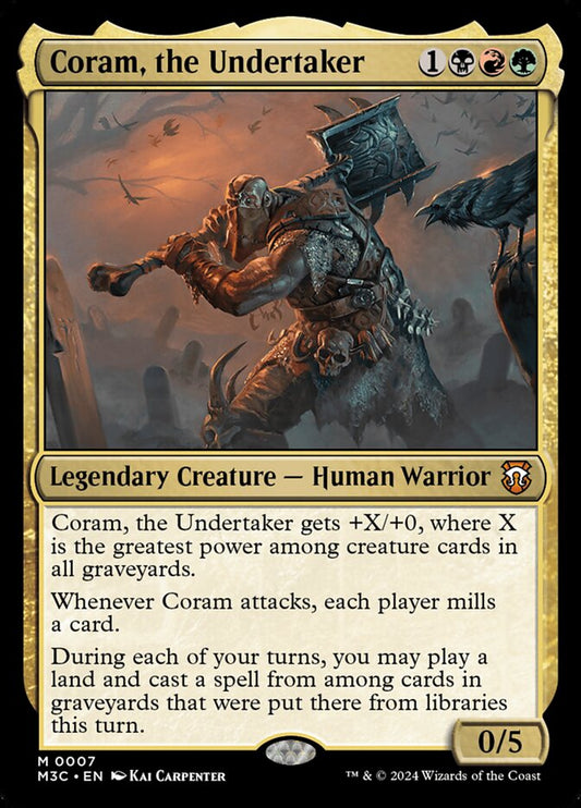 Coram, the Undertaker front