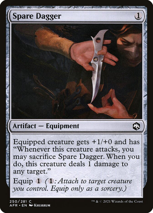 Spare Dagger front