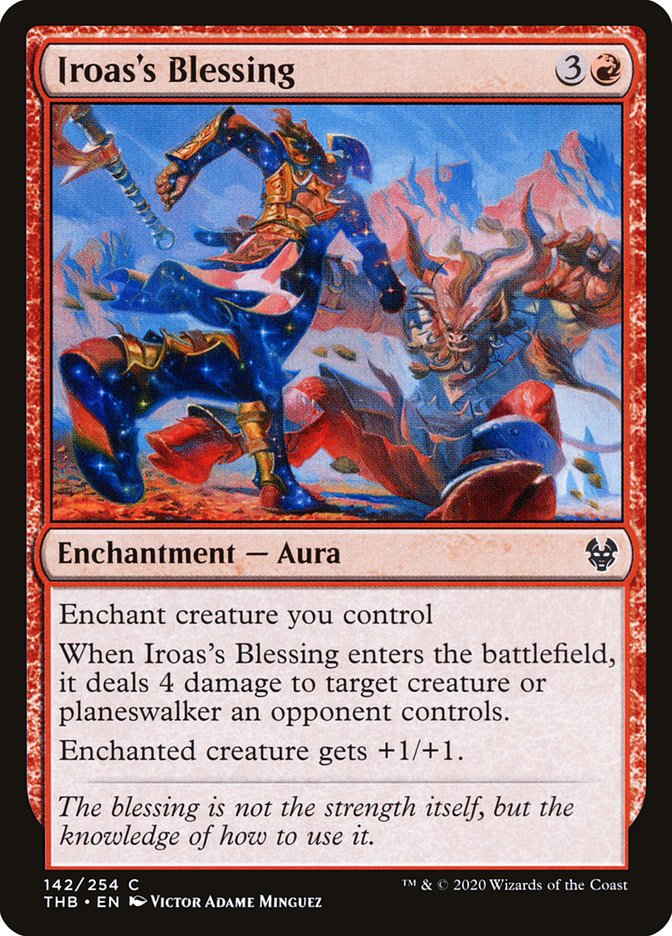 Iroas's Blessing front