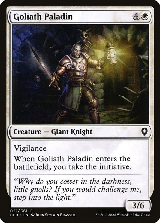 Goliath Paladin front