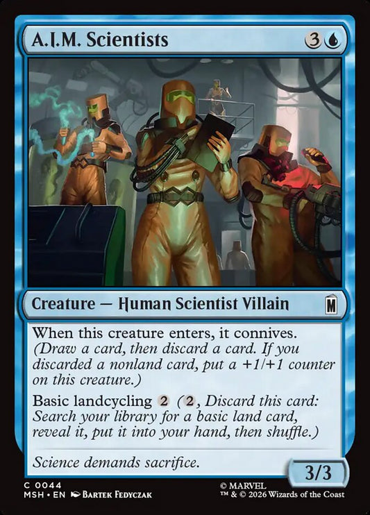A.I.M. Scientists front