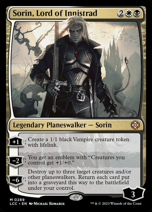 Sorin, Lord of Innistrad front