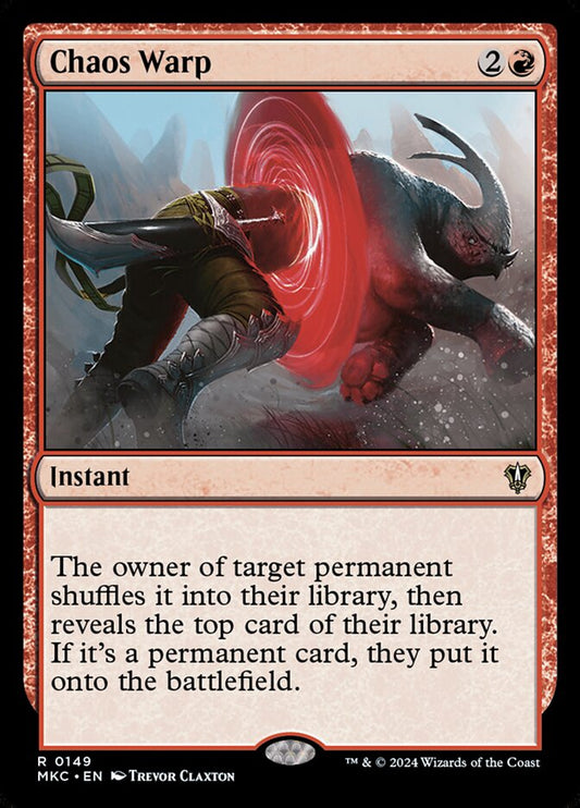 Chaos Warp front