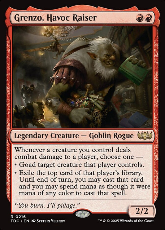 Grenzo, Havoc Raiser front