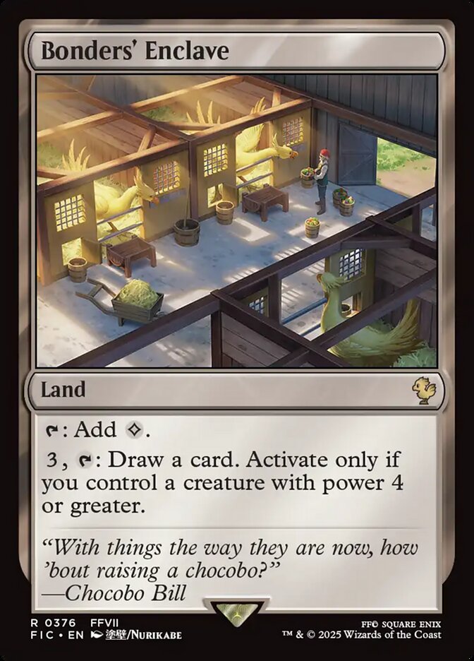 Bonders' Enclave front