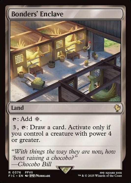 Bonders' Enclave front