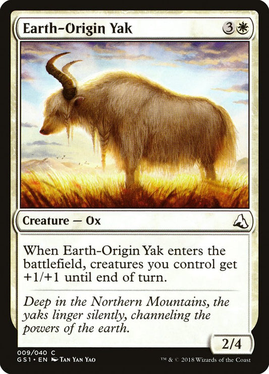 Earth-Origin Yak front